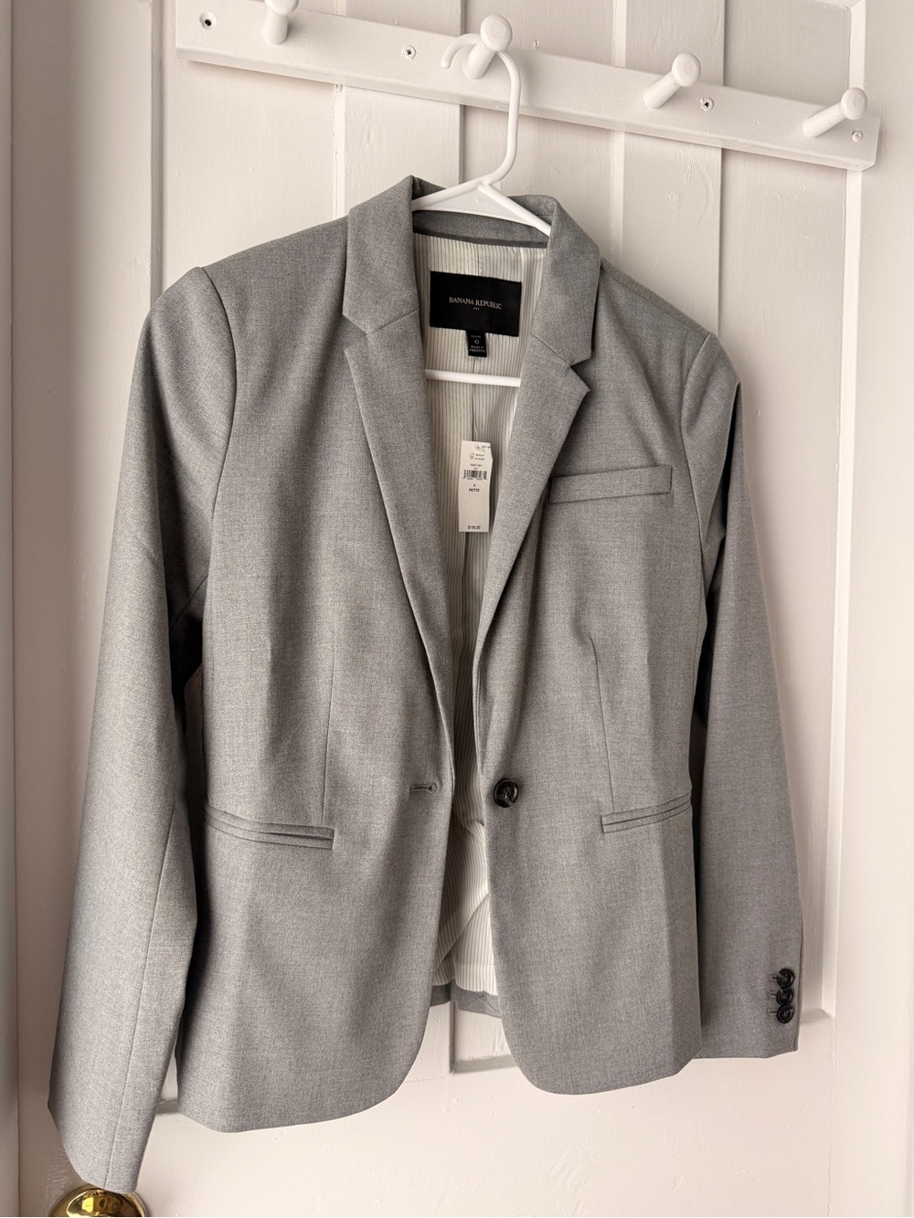 Banana Republic Gray Blazer